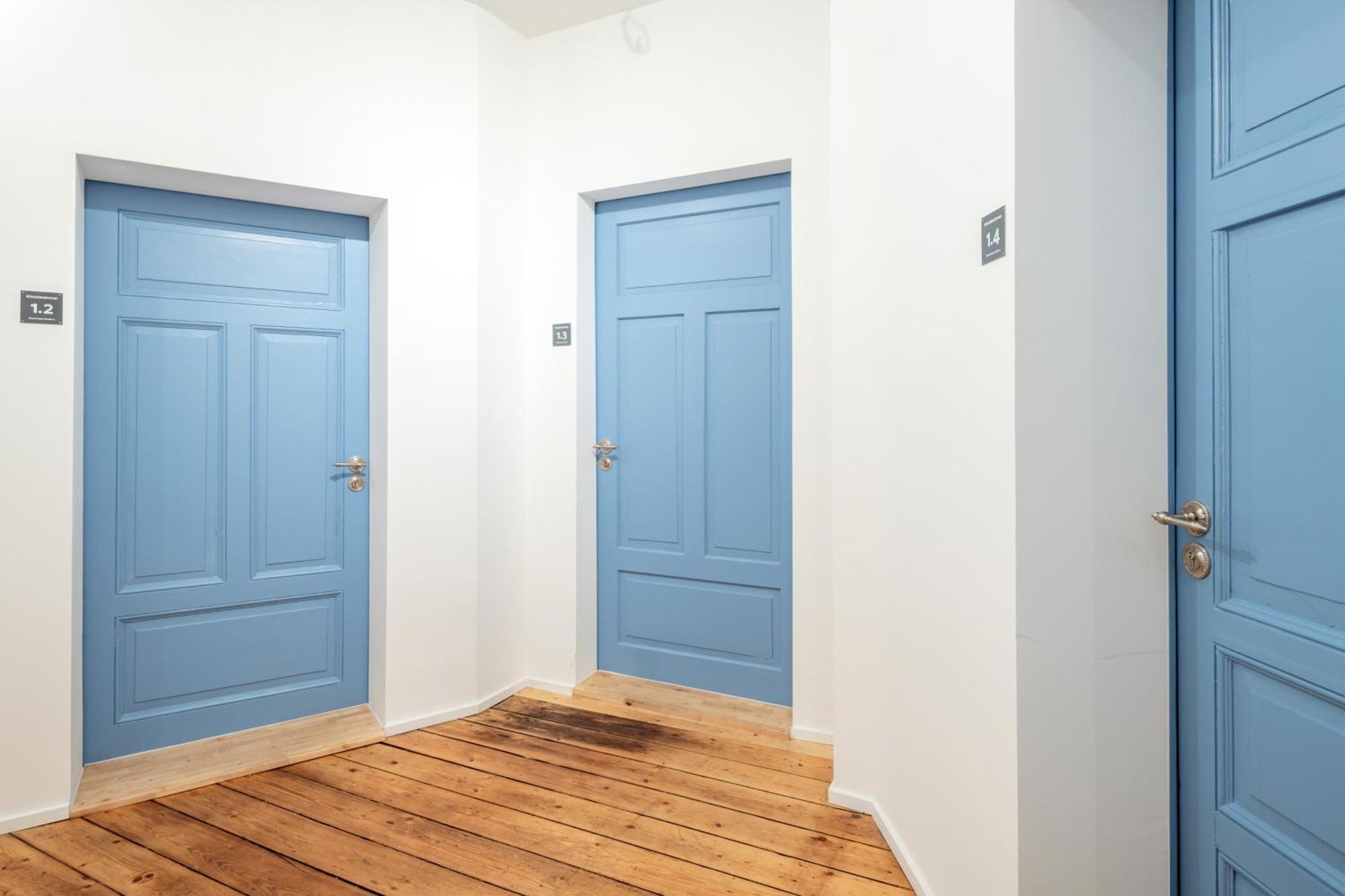 Kuenstlerzimmer Im Kulturhaus Haeselburg Gera Eksteriør billede